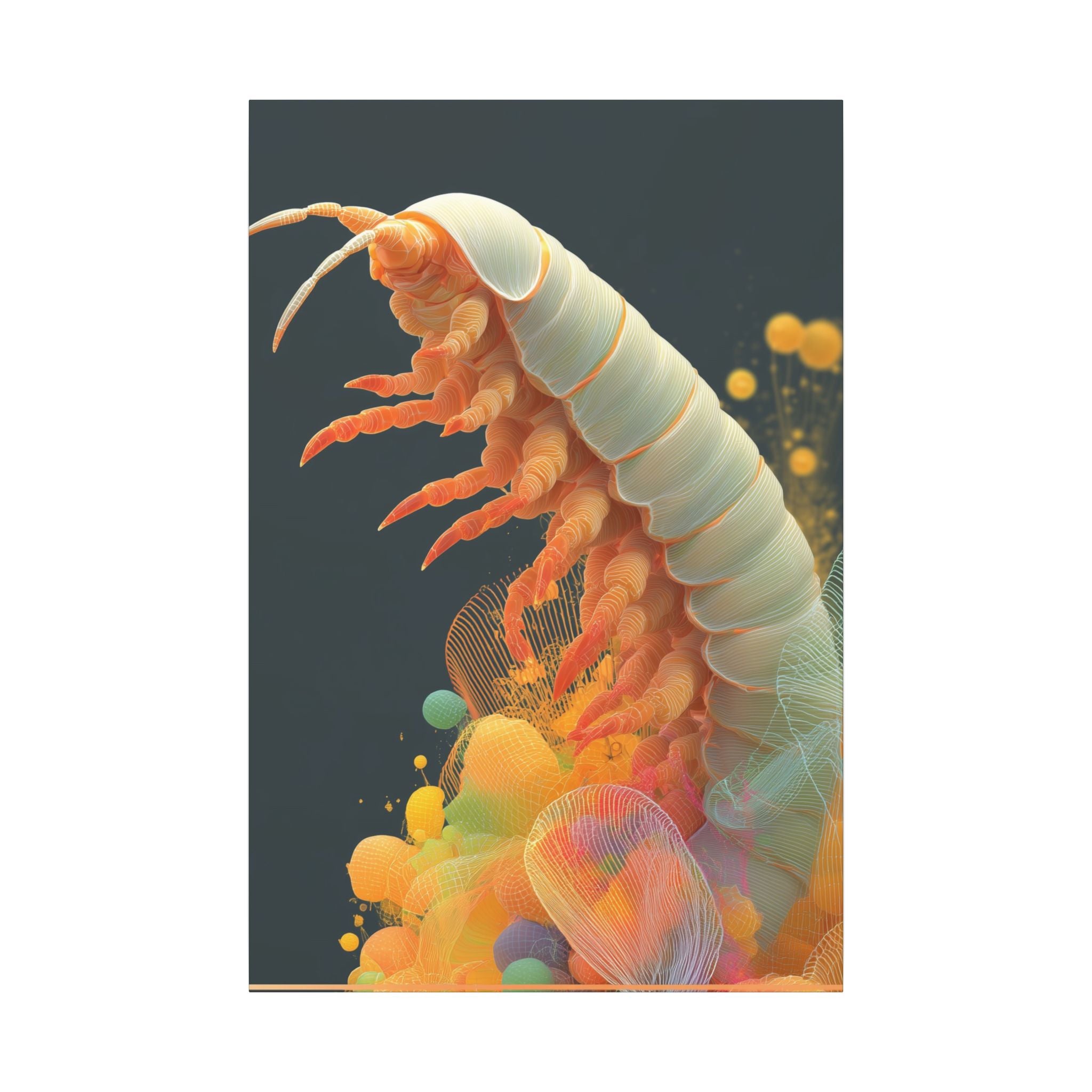 Biomechanical Dreamscape: Digital Insect Anatomy, Surreal 3D Illustration   |    Custom Orders Available