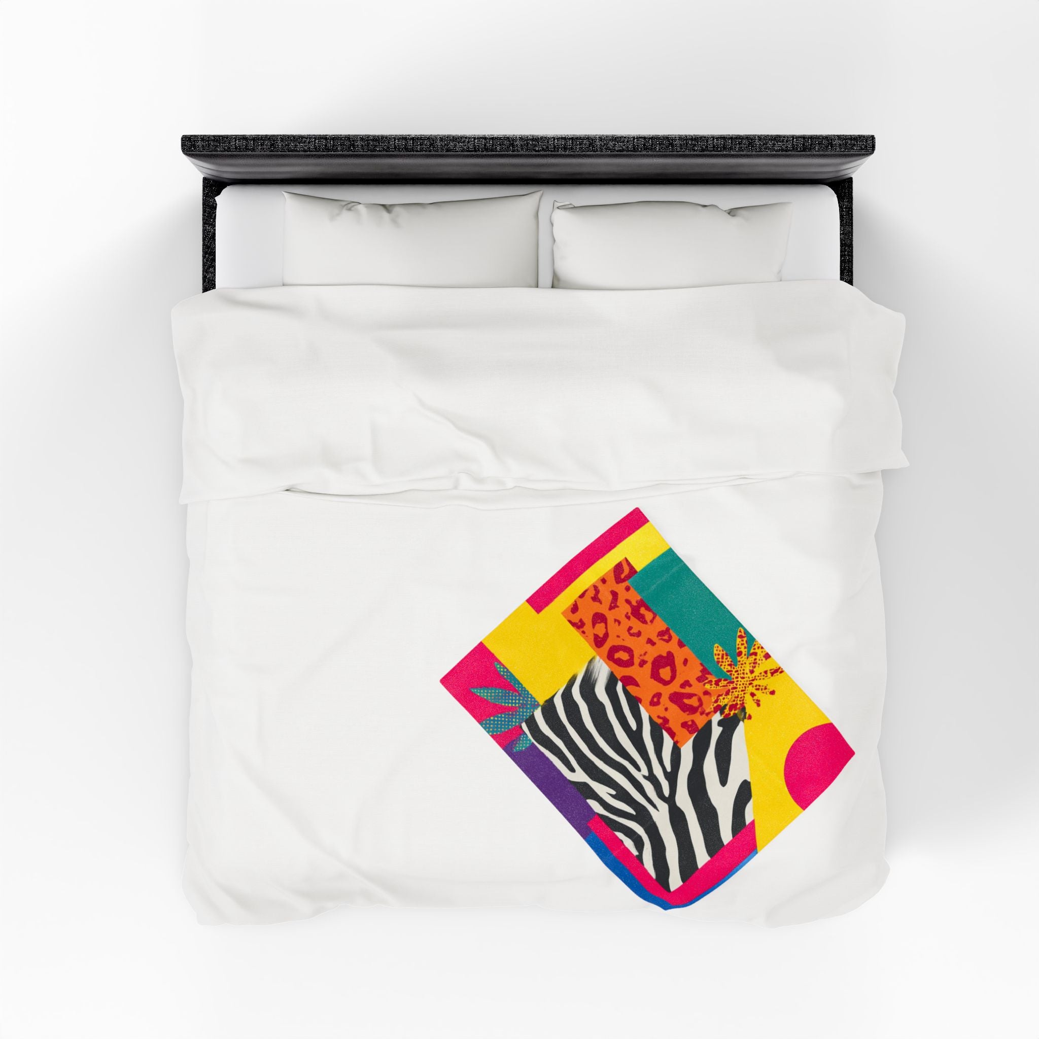 Wild Geometrics: Memphis Design Meets Animal Prints, Pop Art Color Explosion   |    Custom Orders Available