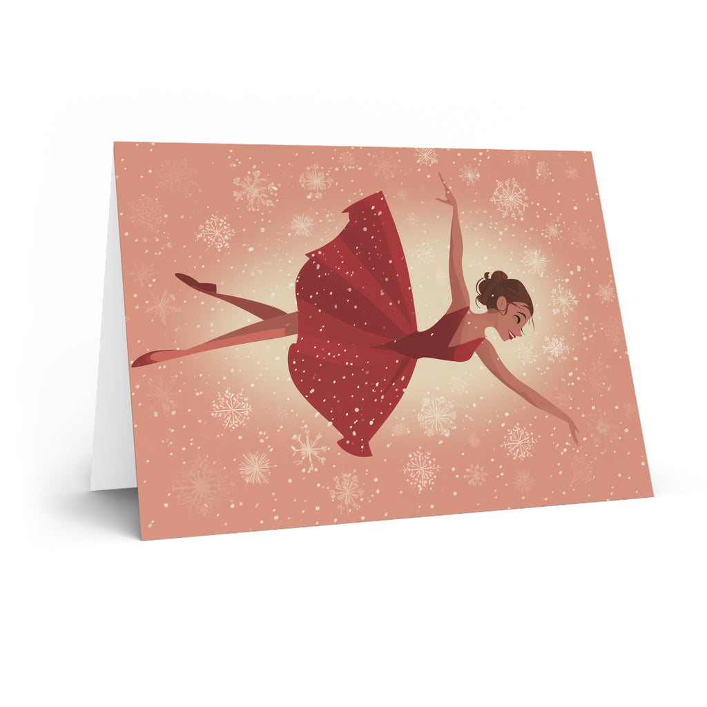 Christmas Salsa Dancing Greeting Card
