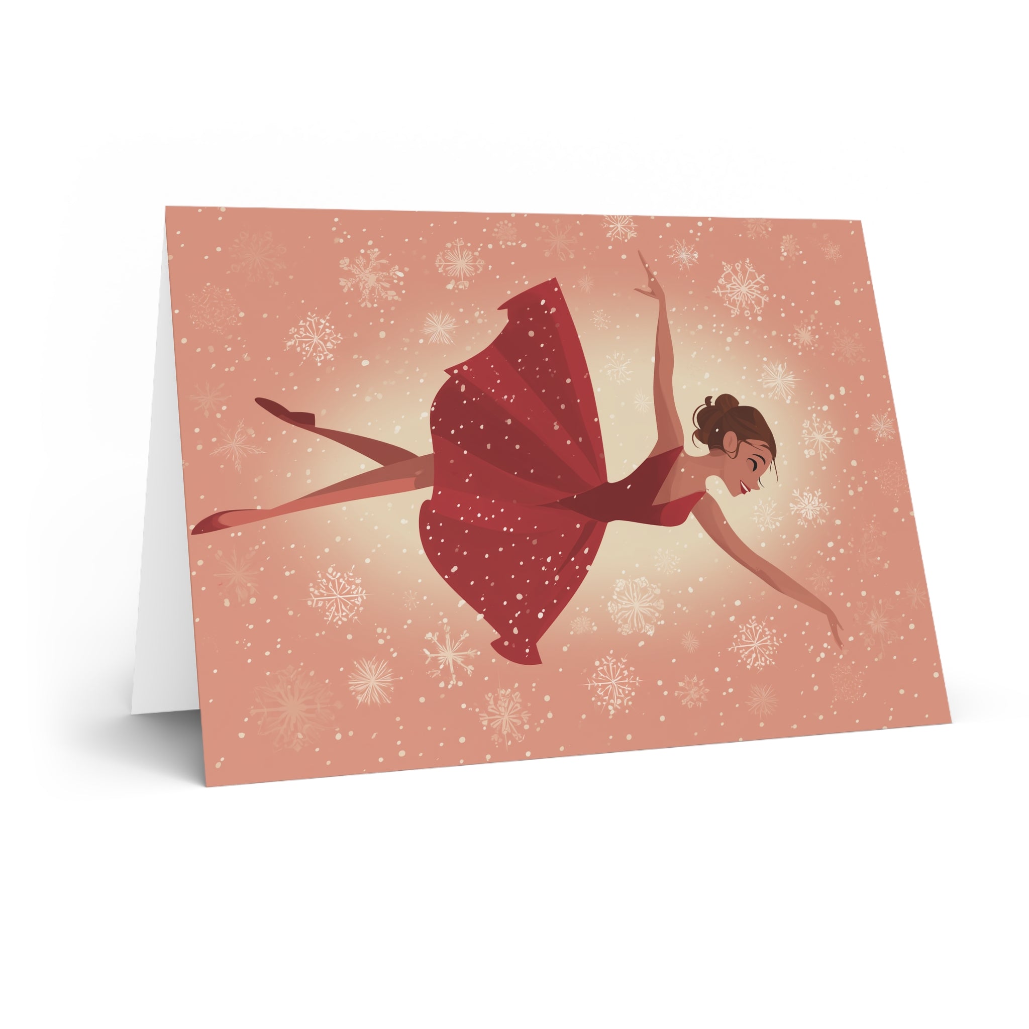 Christmas Salsa Dancing Greeting Card
