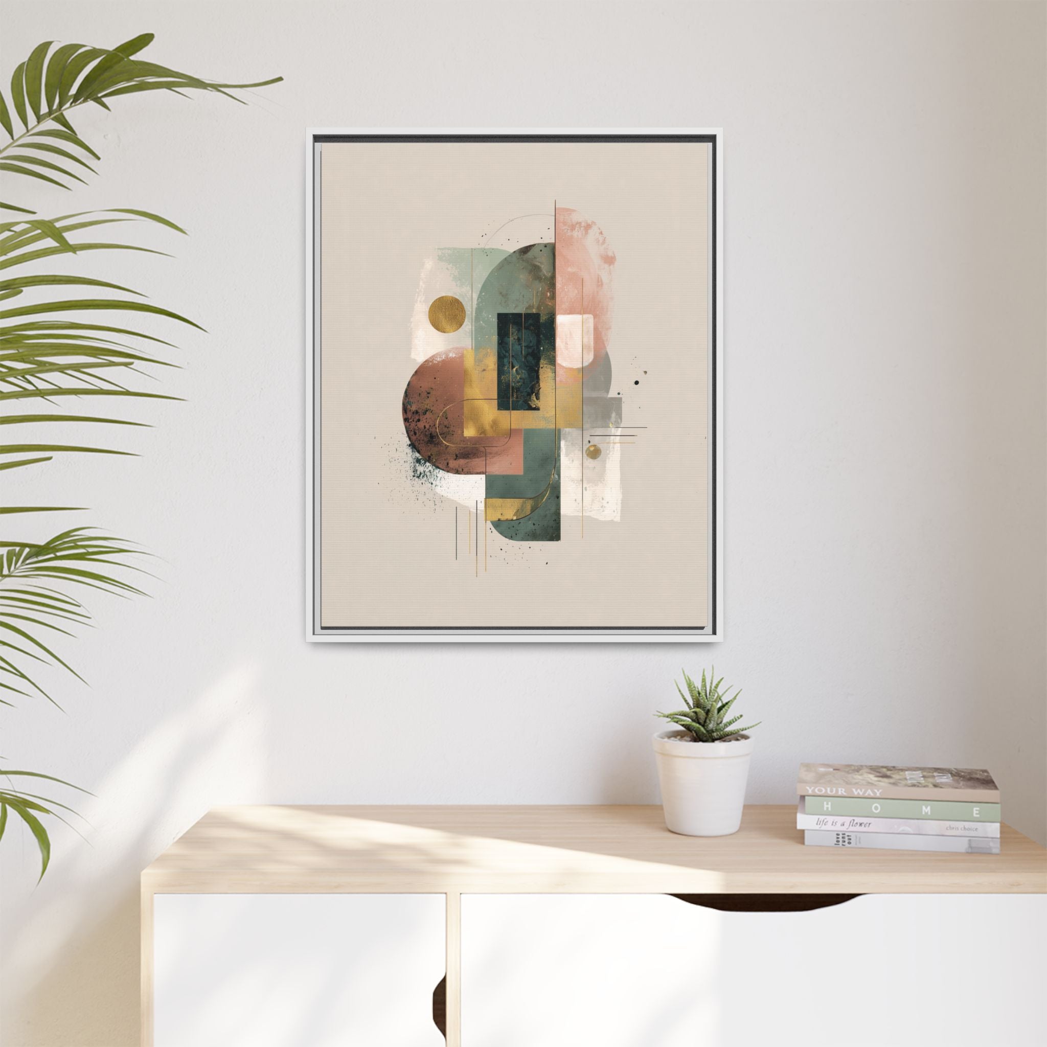 Organic Geometries: Fragmented Forms, Digital Abstract Composition, Layered Minimalist Art   |   Custom Orders Accepted