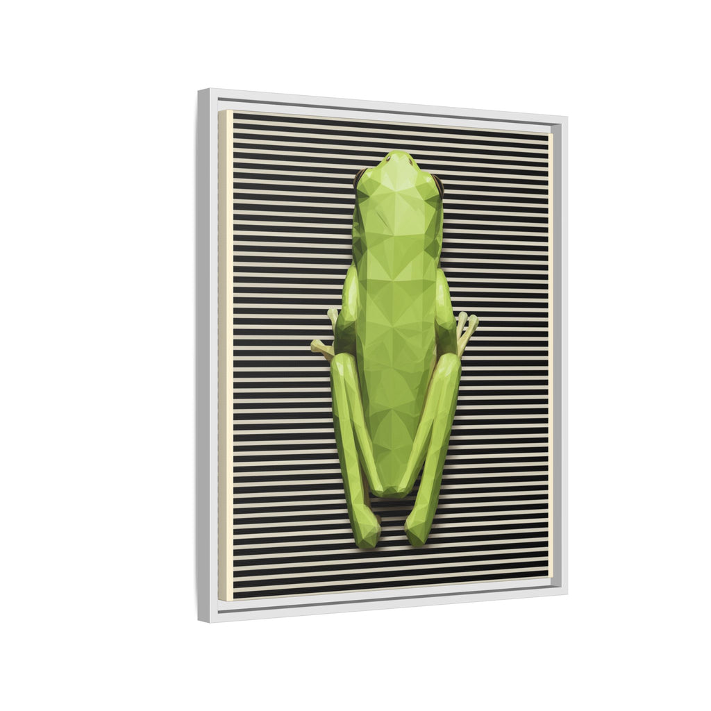 Geometric Amphibian: Low-Poly Frog Design, Digital Art Minimalism   |  Personalized & Custom Orders Available