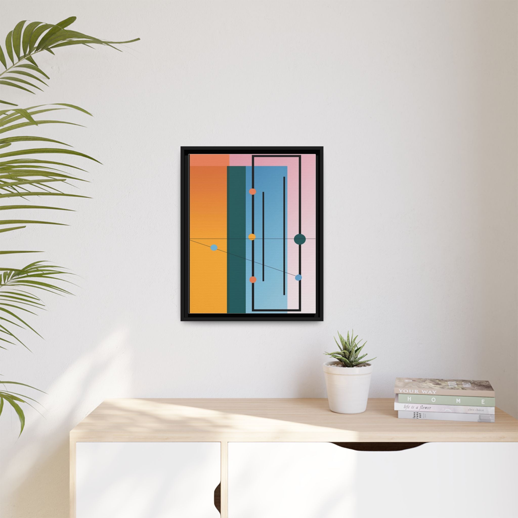 Geometric Harmony: Constructivist Color Planes, Modernist Composition, Abstract Spatial Rhythm   |   Custom Orders Accepted