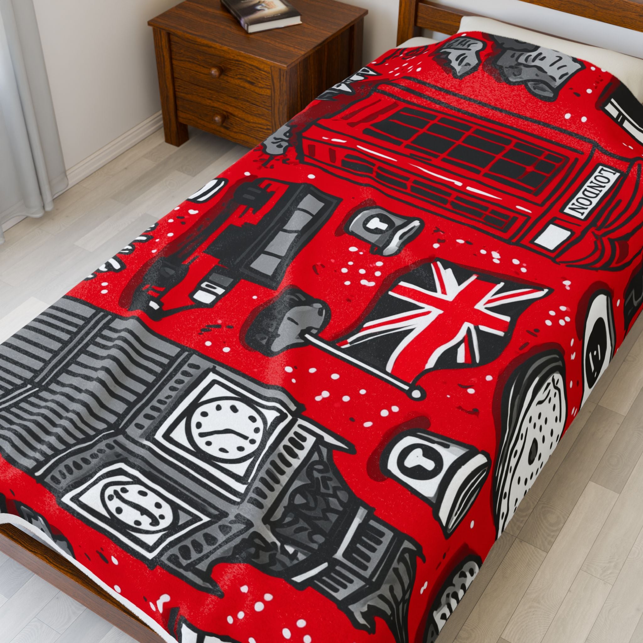 London Pulse: British Icons Collage, Graphic Urban Design   |   Custom Orders Accepted