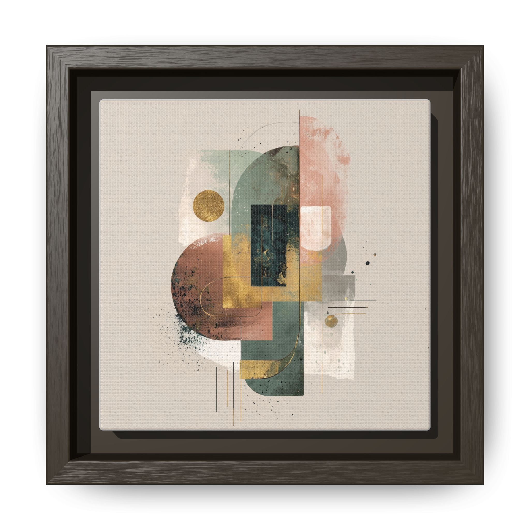 Organic Geometries: Fragmented Forms, Digital Abstract Composition, Layered Minimalist Art   |   Custom Orders Accepted