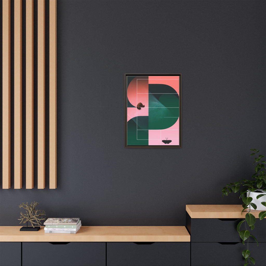 Metamorphosis in Geometric Harmony: Nature's Transformation, Abstract Design Exploration   |    Custom Orders Available