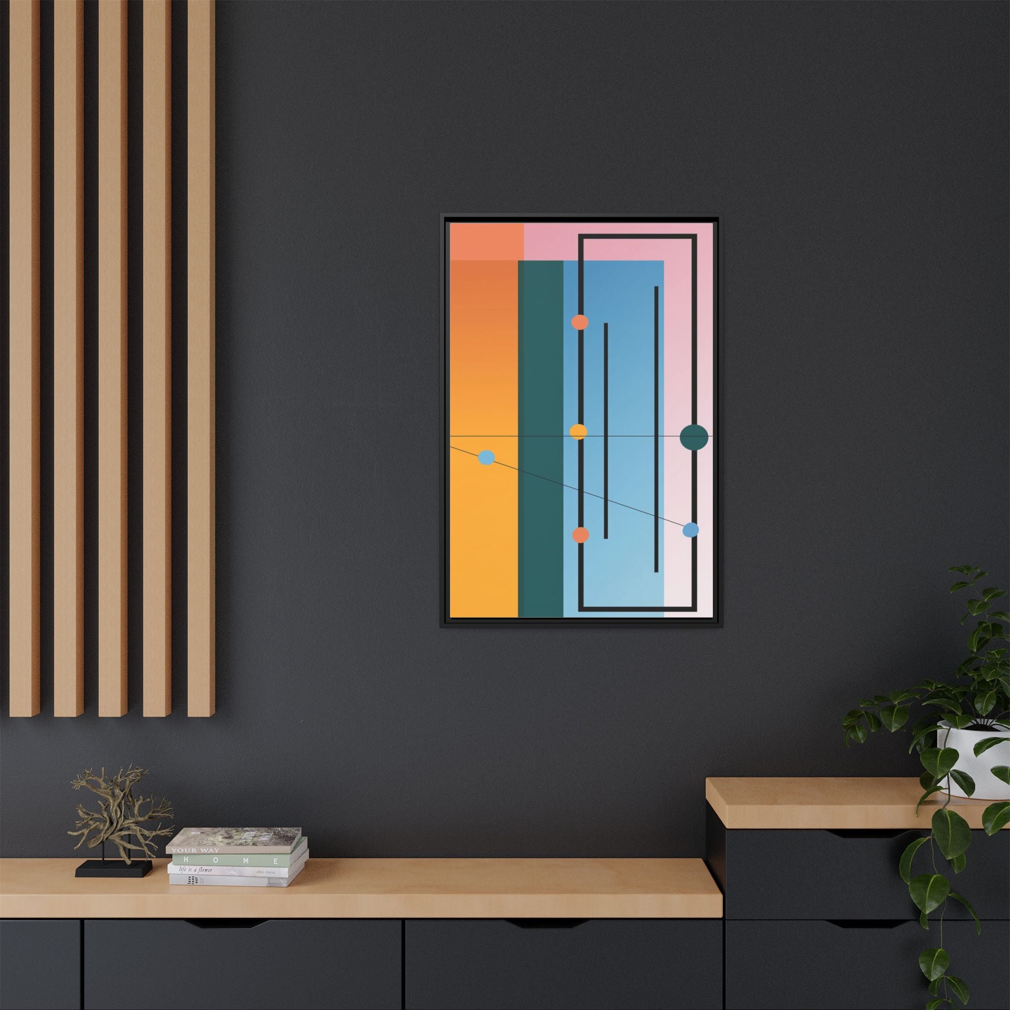 Geometric Harmony: Constructivist Color Planes, Modernist Composition, Abstract Spatial Rhythm   |   Custom Orders Accepted