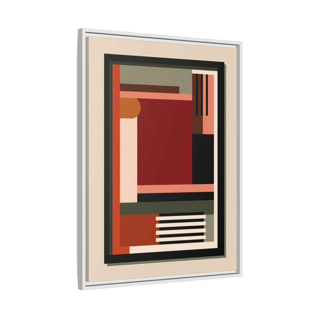 Architectural Geometries: Modern Abstract Composition, Bauhaus-Inspired Design, Geometric Color Blocking   |   Custom Orders Accepted