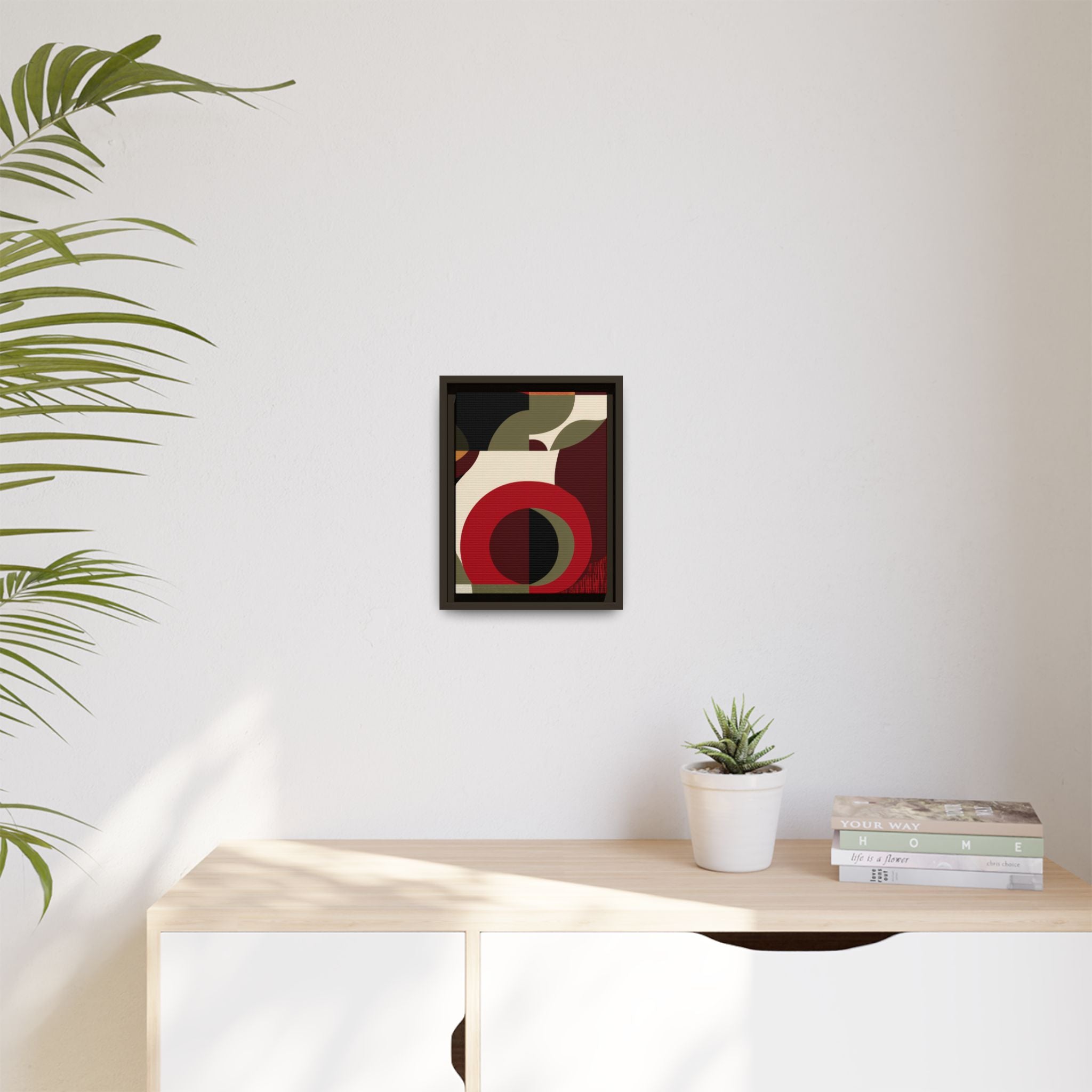 Geometric Intersections: Mid-Century Modern Design, Abstract Architectural Composition, Rhythmic Curved Forms   |   Custom Orders Accepted