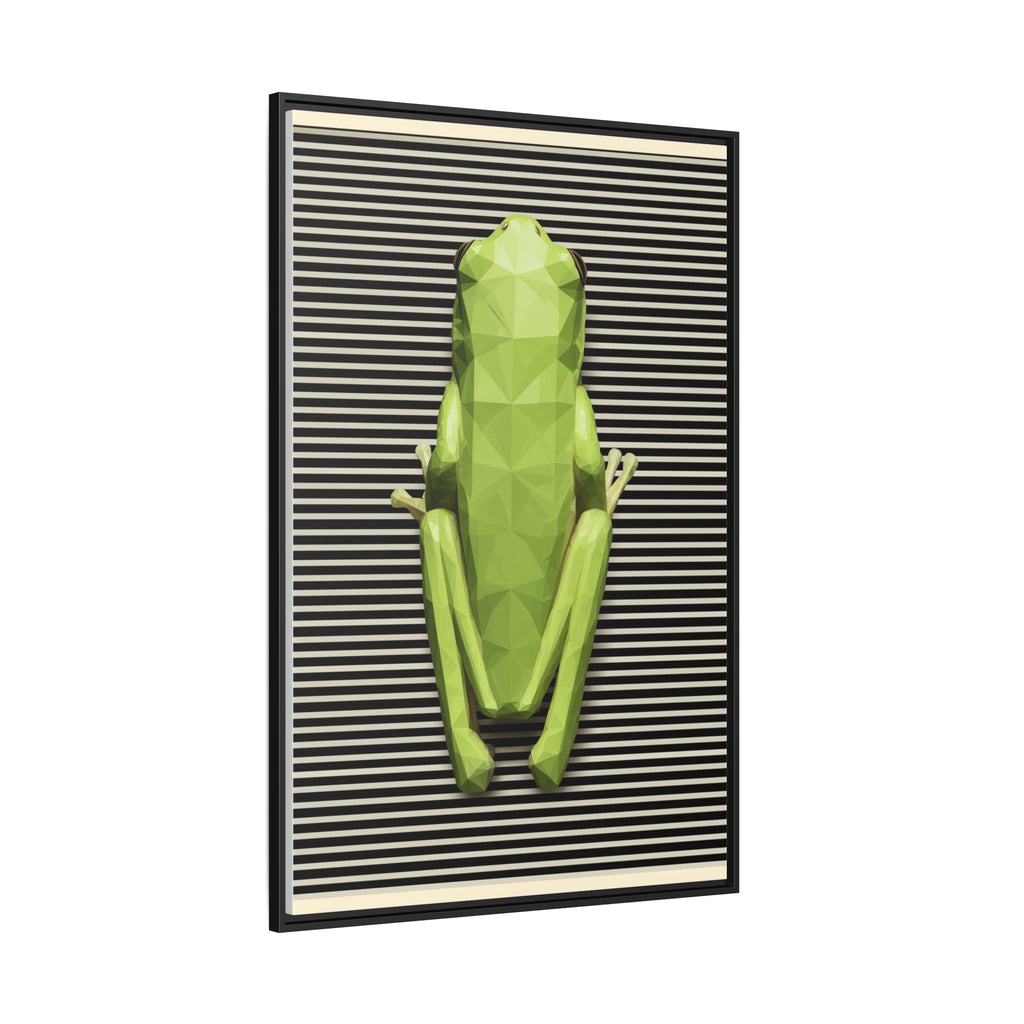 Geometric Amphibian: Low-Poly Frog Design, Digital Art Minimalism   |  Personalized & Custom Orders Available