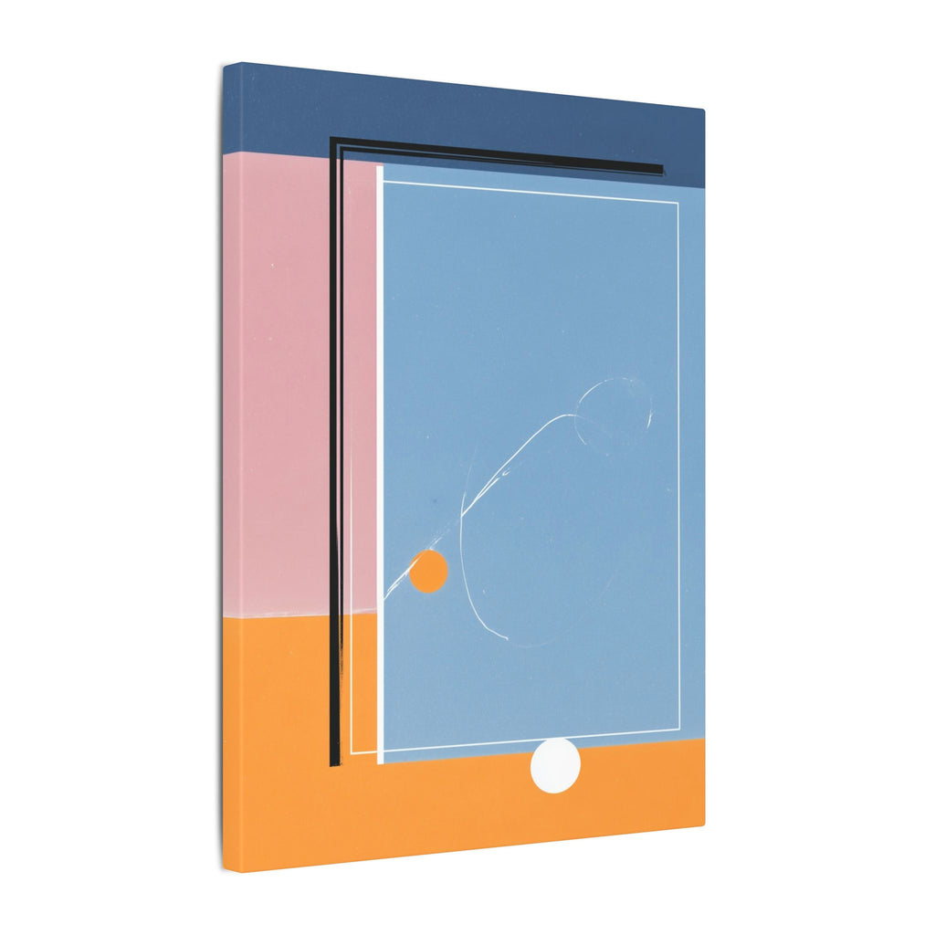 Geometric Harmony: Abstract Minimalist Composition, Modernist Color Fields, Constructivist Design Principles   |   Custom Orders Accepted