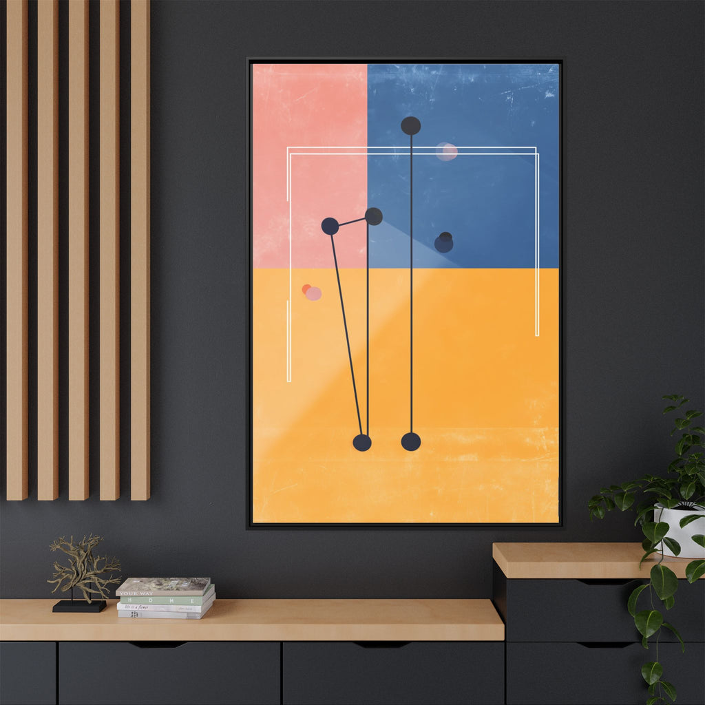 Nexus of Connection: Geometric Abstraction, Modernist Composition, Digital Color Blocks   |   Custom Orders Accepted