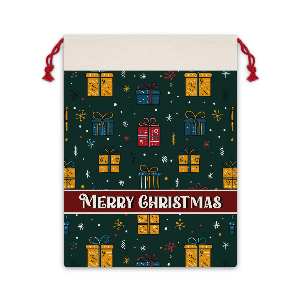 Festive Gift Bag with Holiday Design, Reusable Holiday Gift Pouch, Eco-Friendly Christmas Gift Sack, Unique Present Wrap, Cute [...]