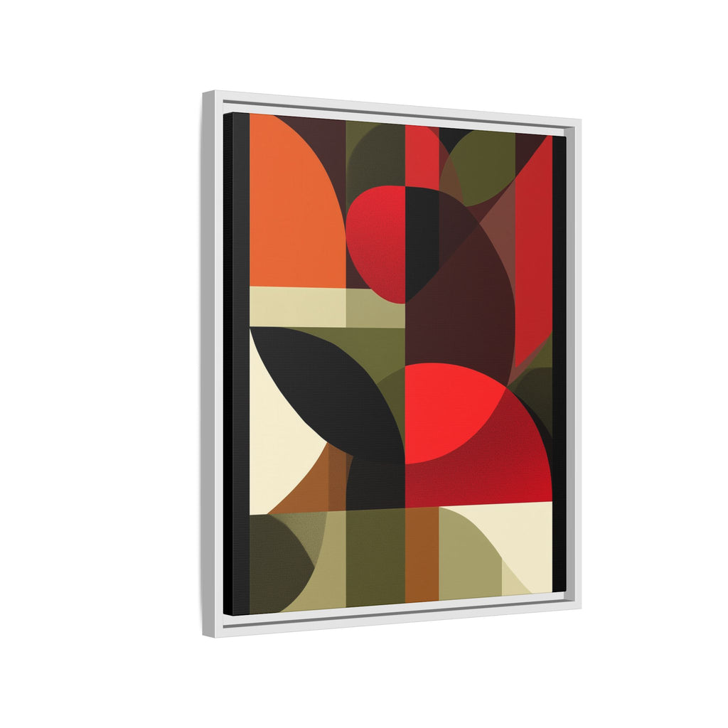 Geometric Fusion: Modern Abstract Composition, Cubist Color Blocks, Architectural Form Harmony   |   Custom Orders Accepted