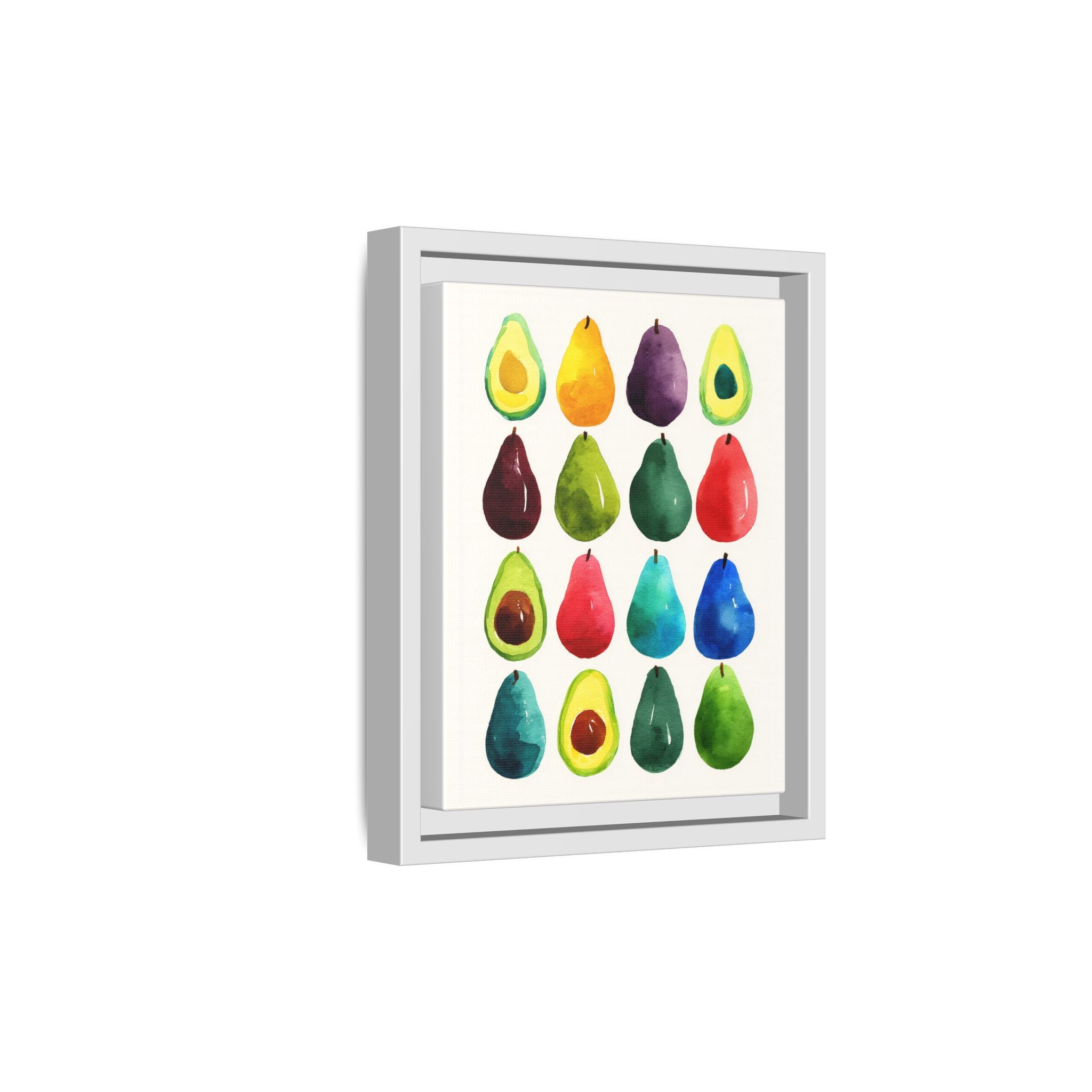 Copy of Colorful Chili Pepper Framed Canvas Print — Vibrant Kitchen Wall Art