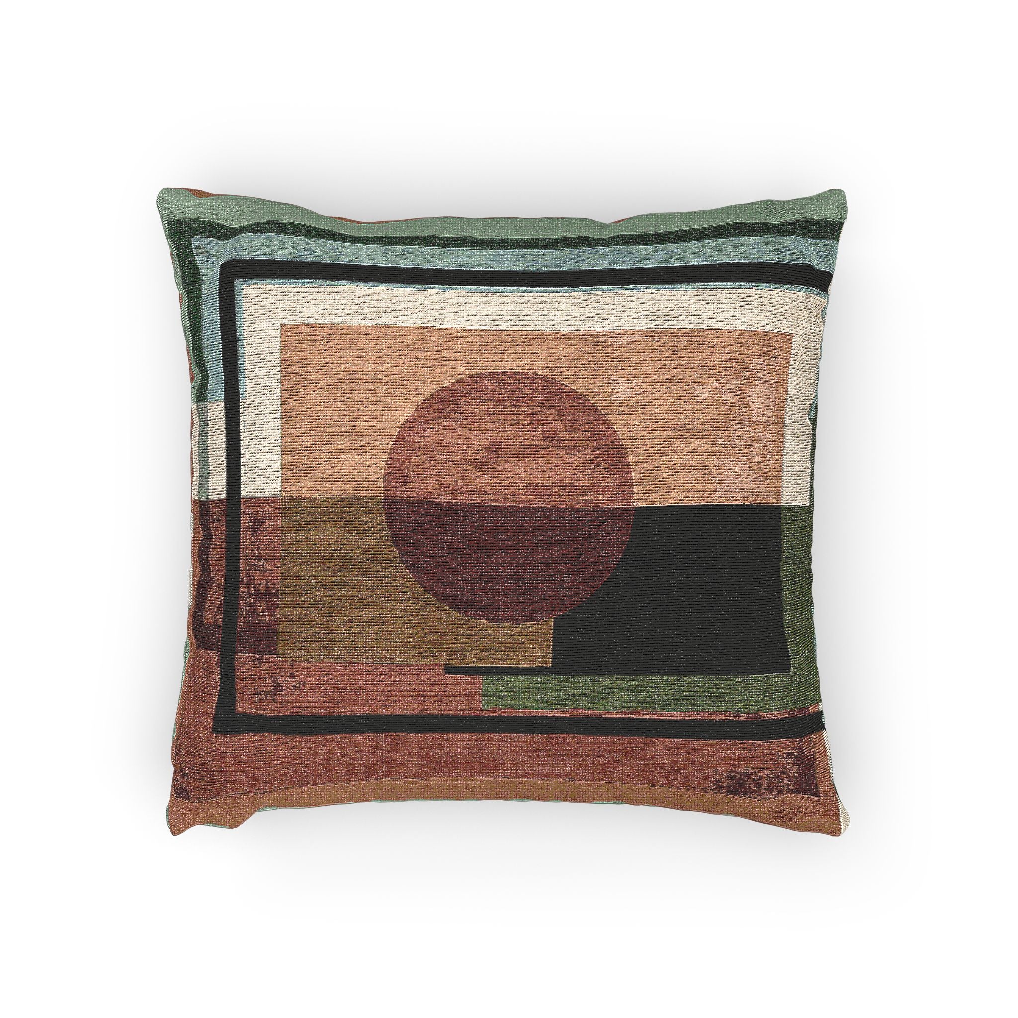 Geometric Convergence: Mid-Century Modern Abstract, Bauhaus-Inspired Composition   |    Custom Orders Available