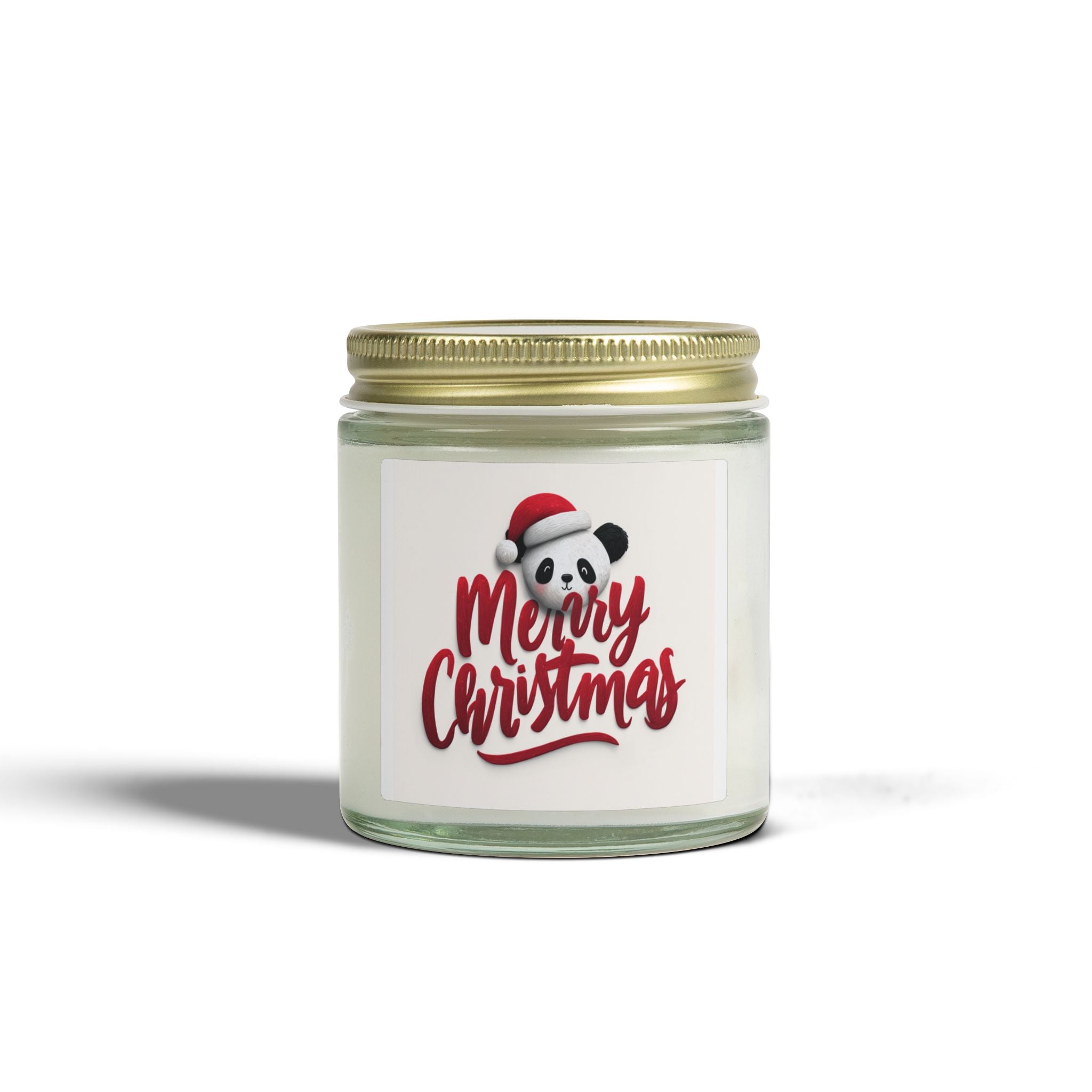 Merry Christmas Scented Candle, Holiday Decor, Gift for Her, Cozy Home Fragrance, Seasonal Candles