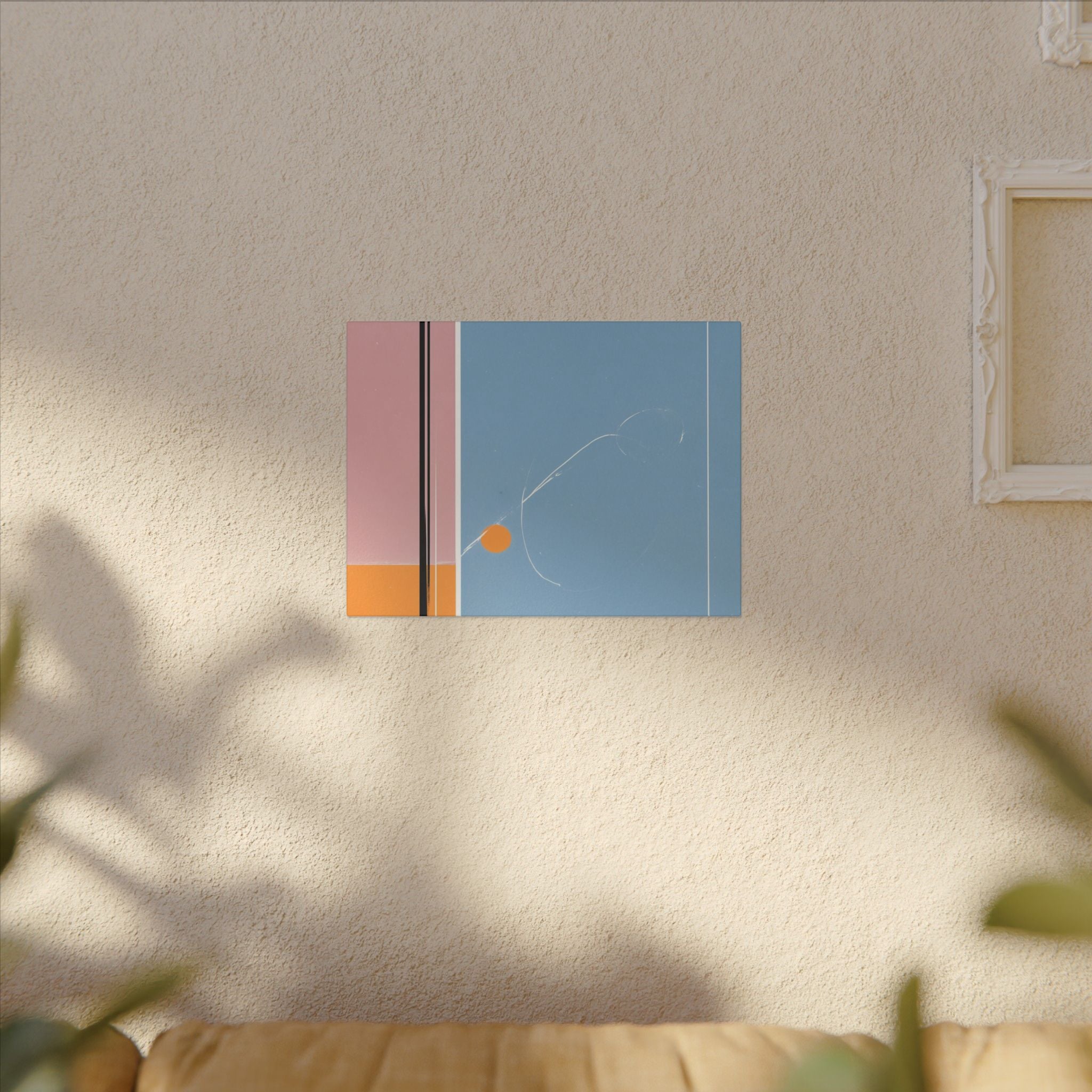 Geometric Harmony: Abstract Minimalist Composition, Modernist Color Fields, Constructivist Design Principles   |   Custom Orders Accepted