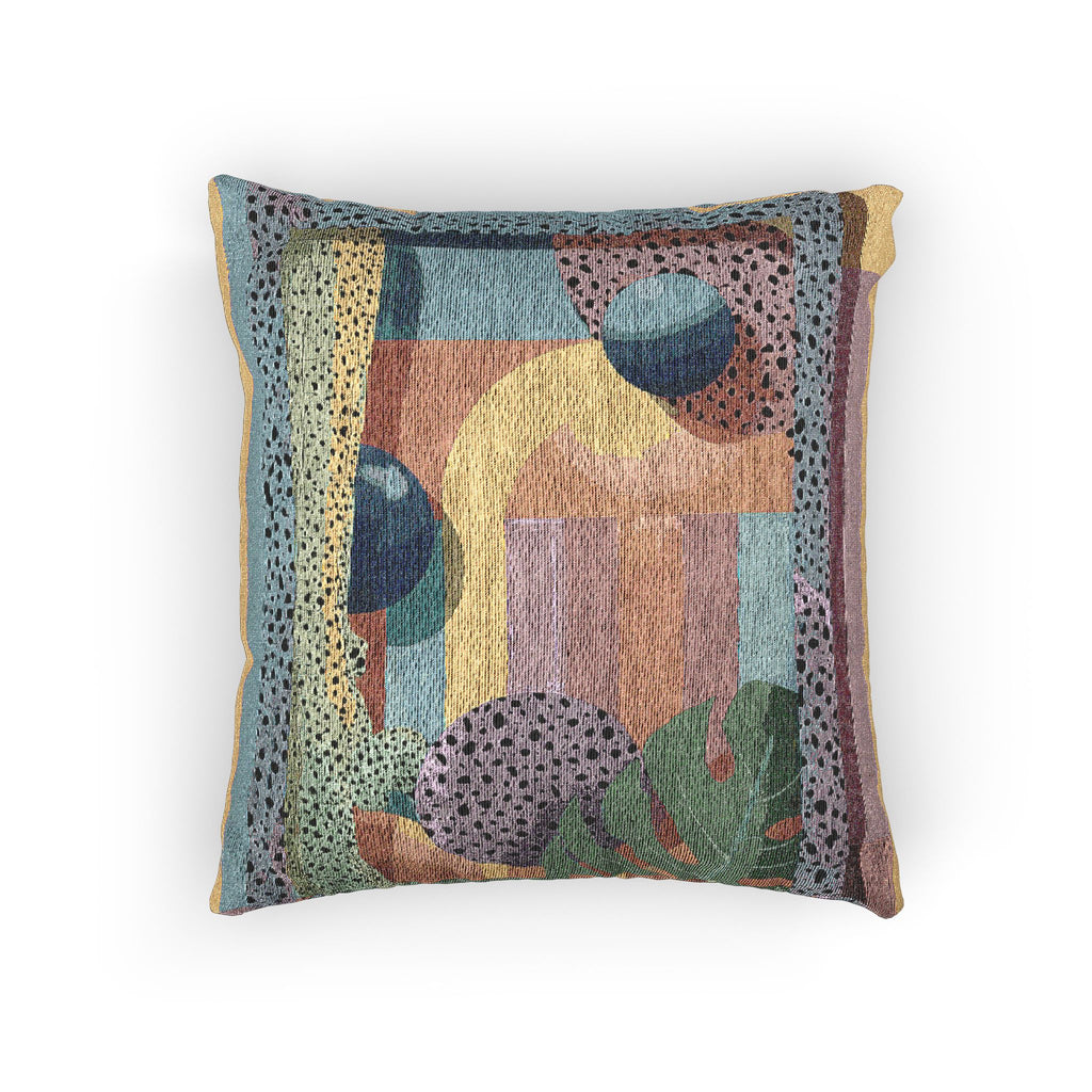 Geometric Dreamscape: Abstract Tropical Shapes, Vibrant Color Palette Fusion   |    Custom Orders Available