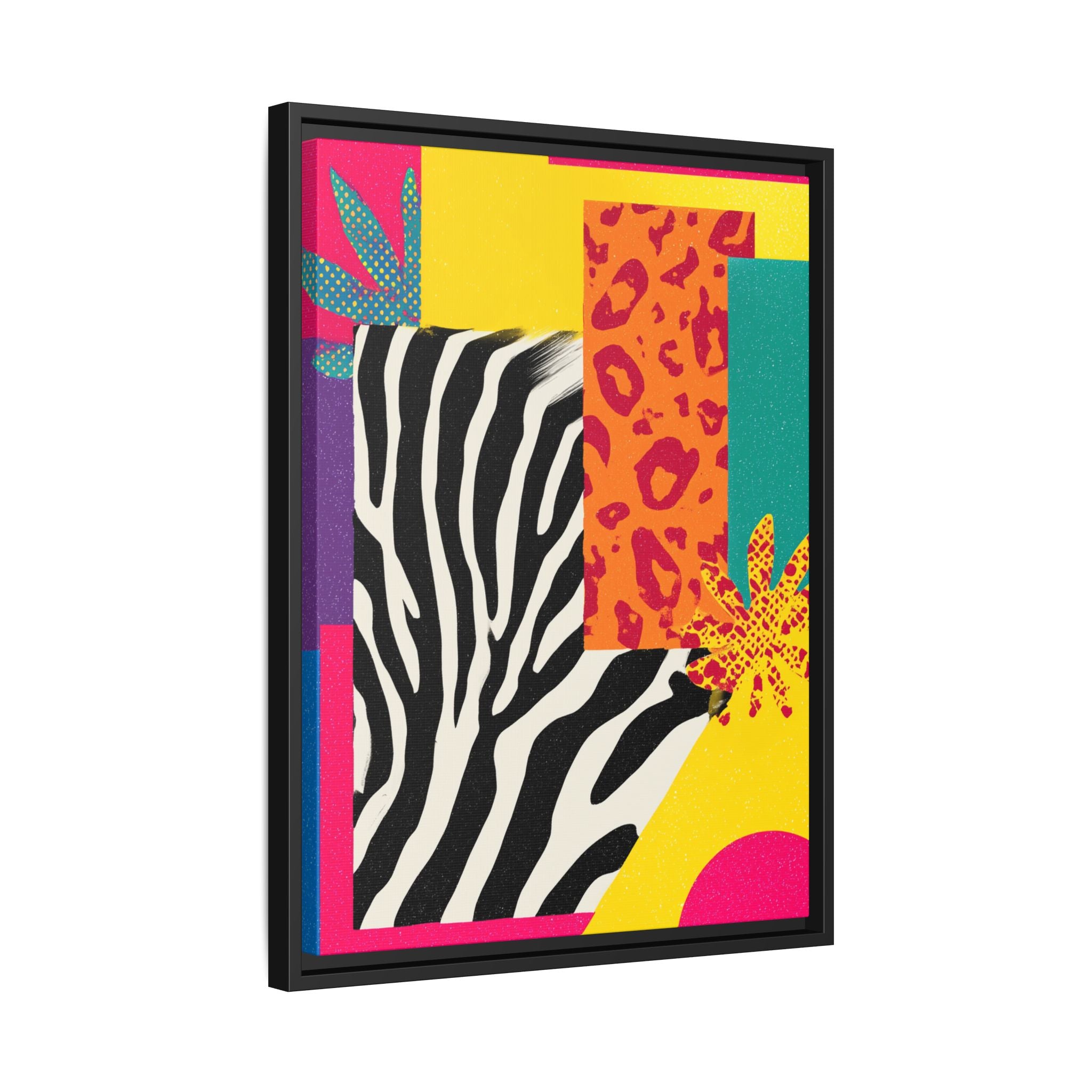 Vibrant Framed Art Print, Colorful Wall Decor, Modern Home Art, Statement Piece for Living Room, Unique Gift, Boho Decor