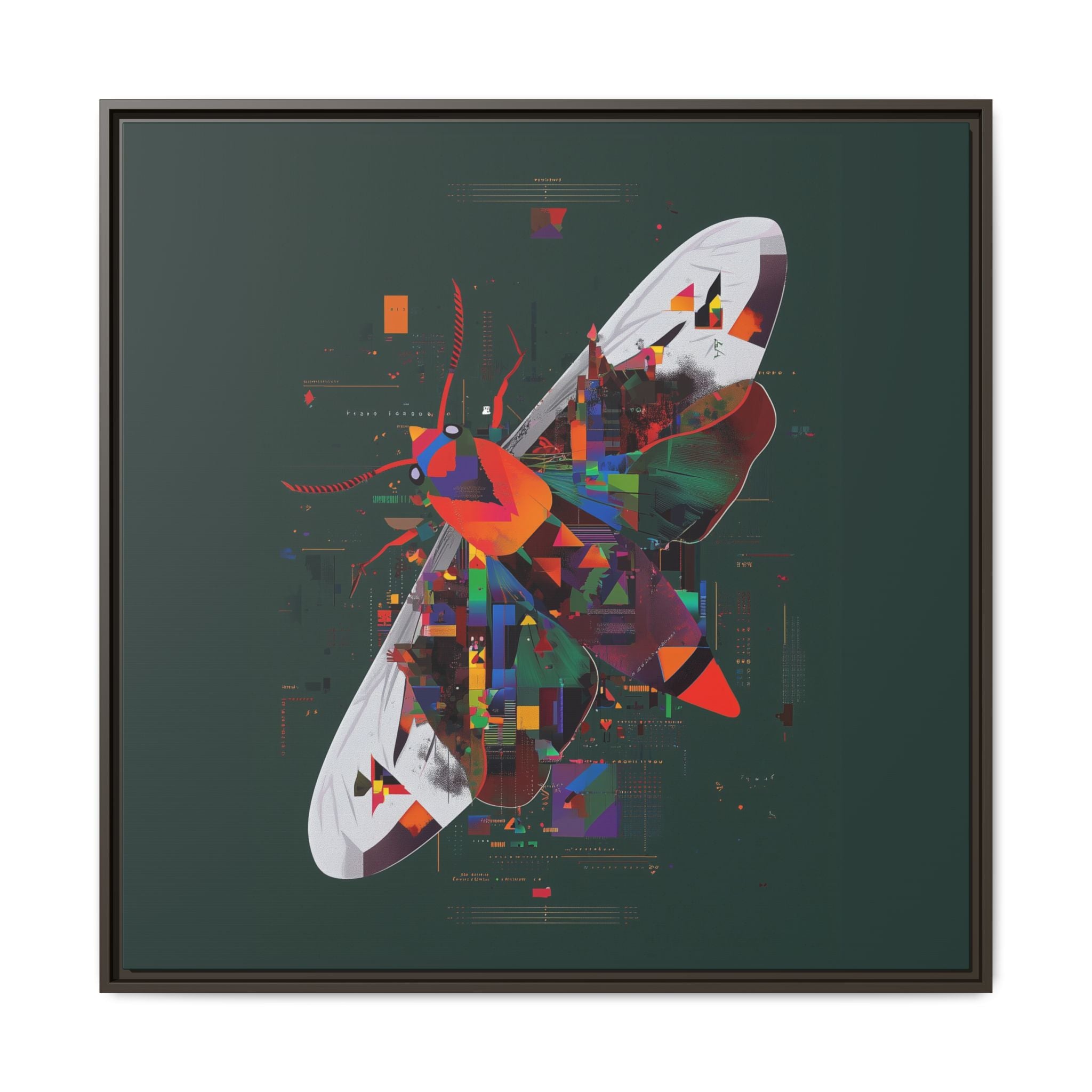 Geometric Metamorphosis: Digital Butterfly Design, Tech-Organic Art Visualization   |    Custom Orders Available