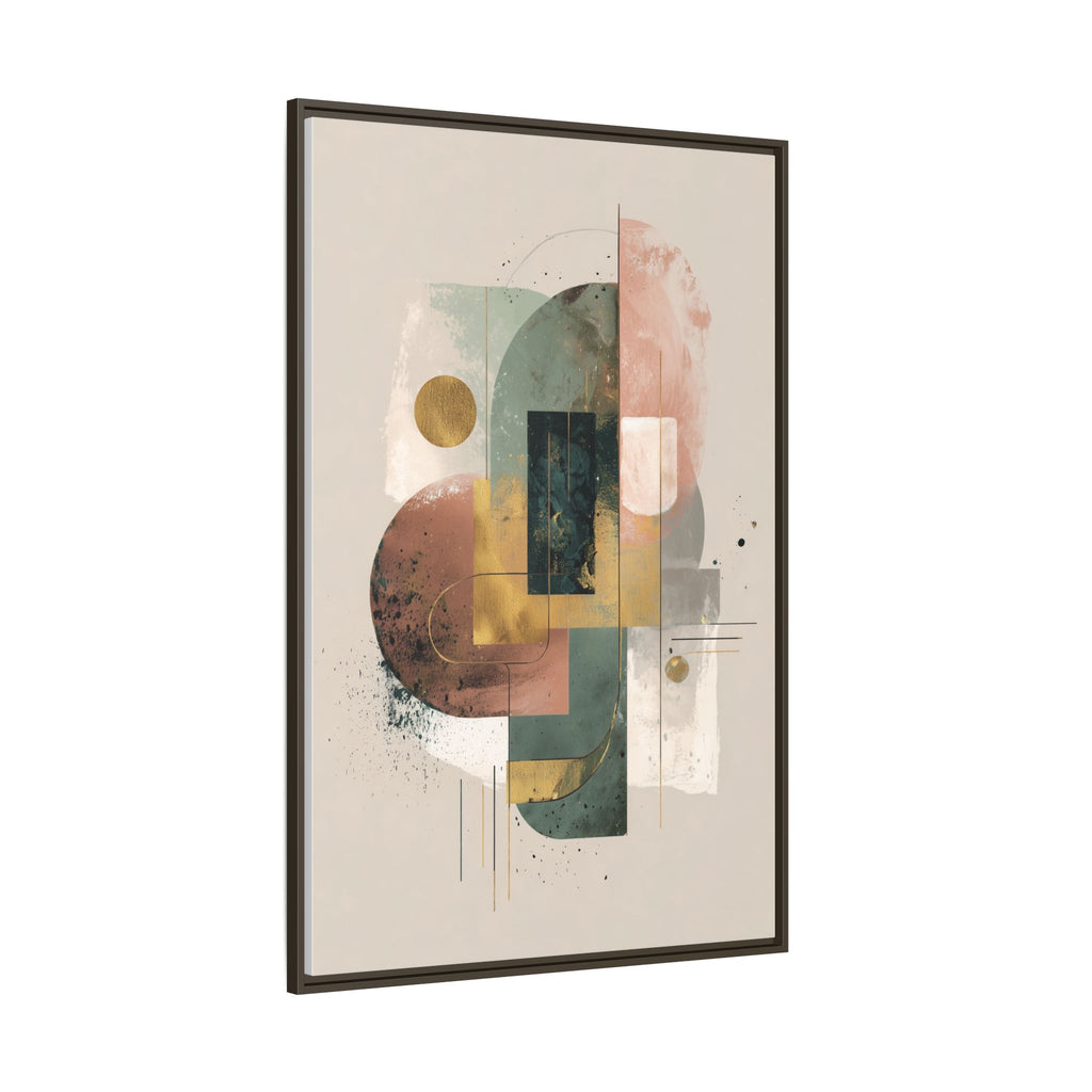 Organic Geometries: Fragmented Forms, Digital Abstract Composition, Layered Minimalist Art   |   Custom Orders Accepted