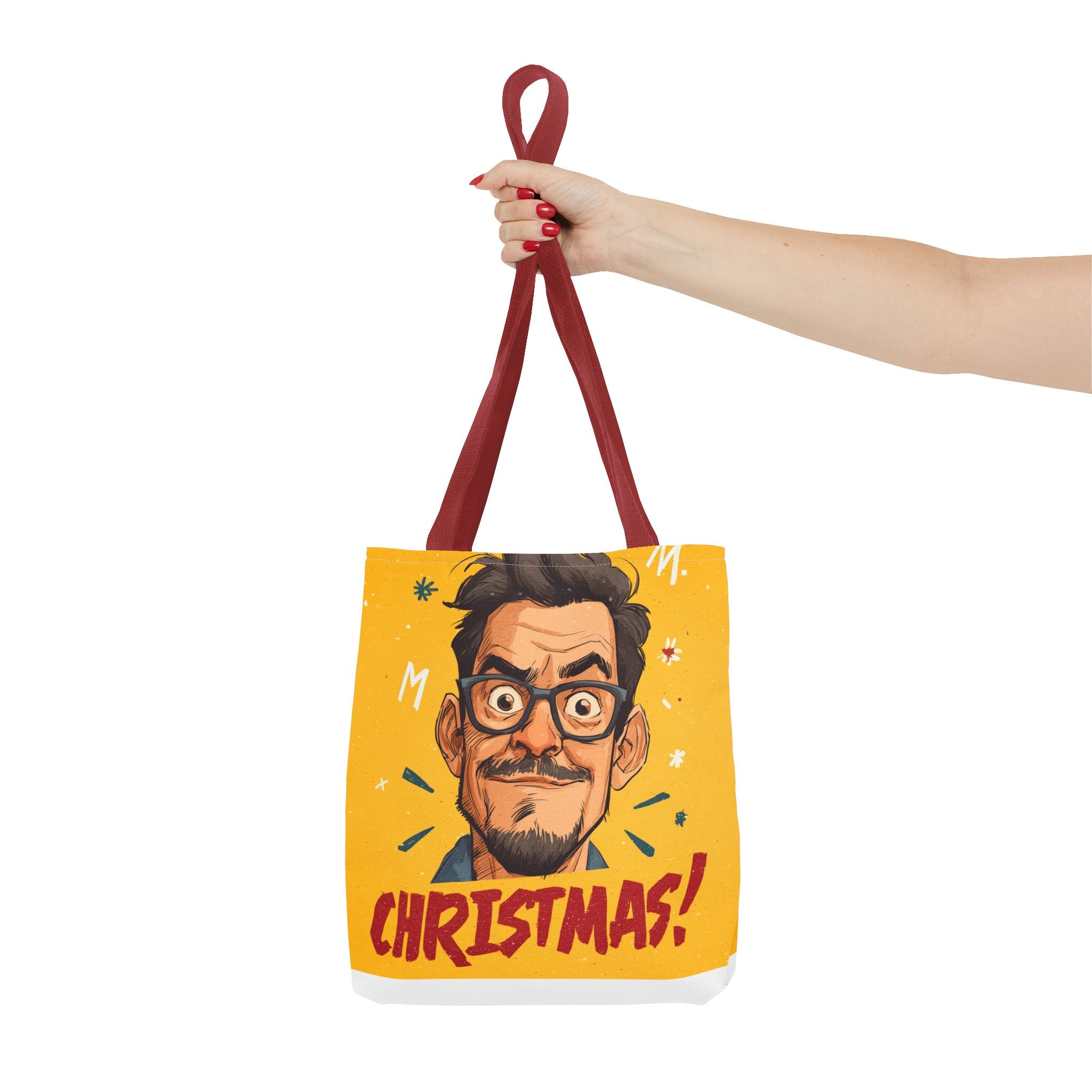 Weird Nerd , Cooked Nerd , Gooner ChristmasTote Bag (AOP)
