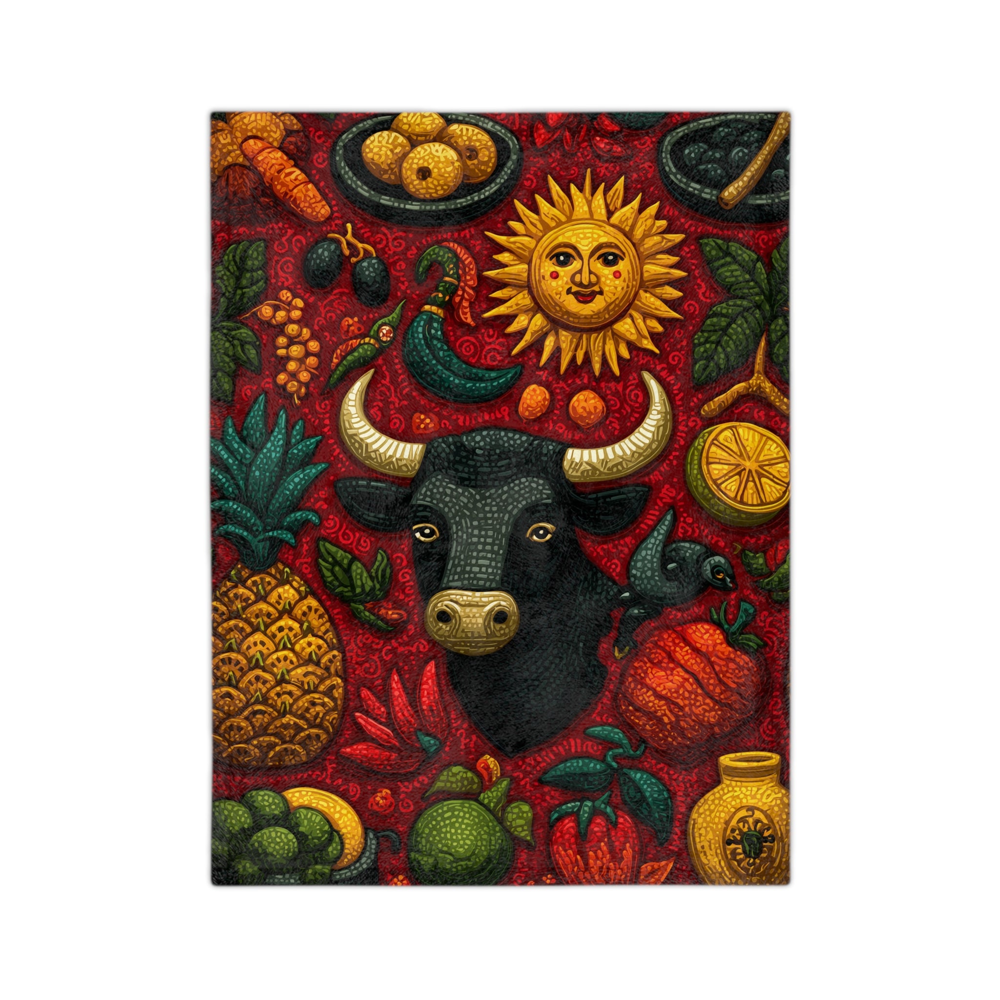 Vibrant Spanish Art Blanket, Cozy Home Décor, Bohemian Style Throw, Unique Gift for Any Occasion, Doona Cover, Duvet, Quilt