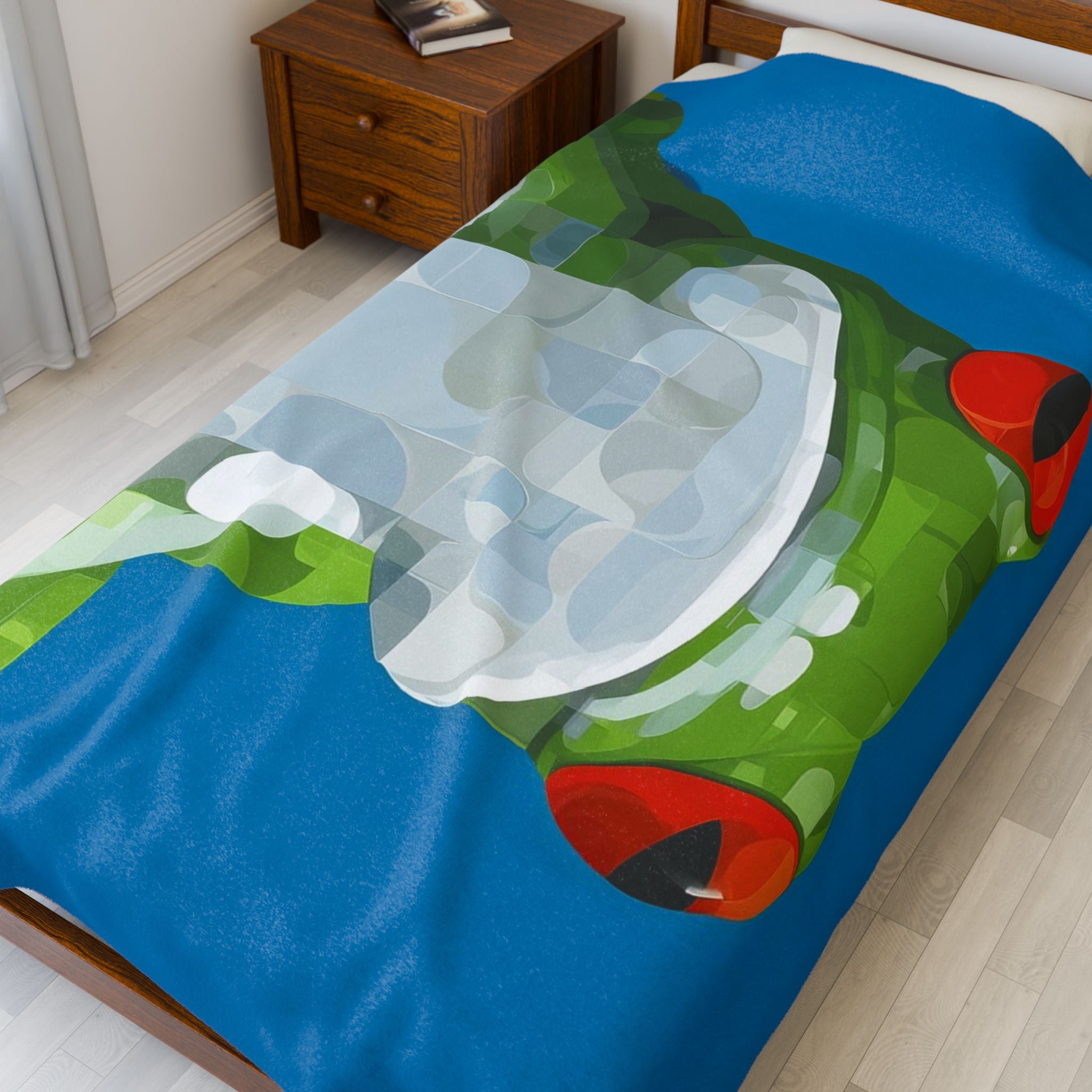 Geometric Frog: Mosaic Pop Art Amphibian, Modern Digital Illustration   |    Custom Orders Available