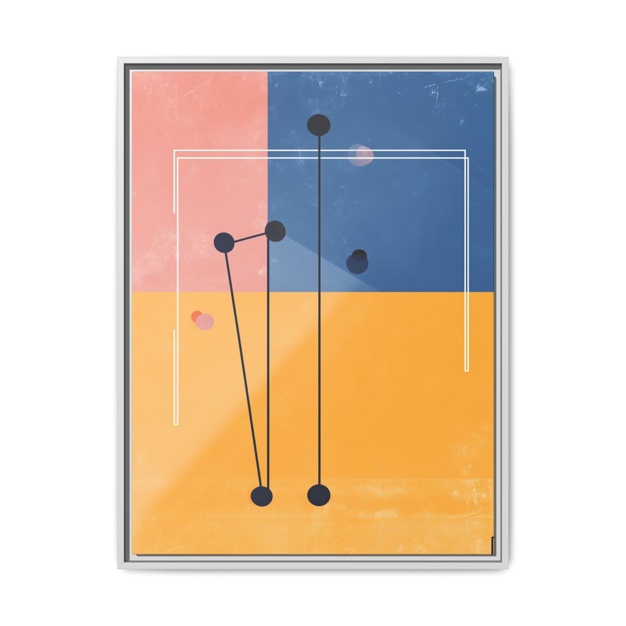 Nexus of Connection: Geometric Abstraction, Modernist Composition, Digital Color Blocks   |   Custom Orders Accepted