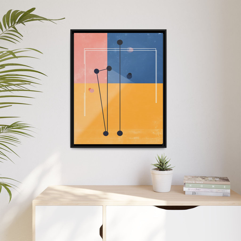 Nexus of Connection: Geometric Abstraction, Modernist Composition, Digital Color Blocks   |   Custom Orders Accepted