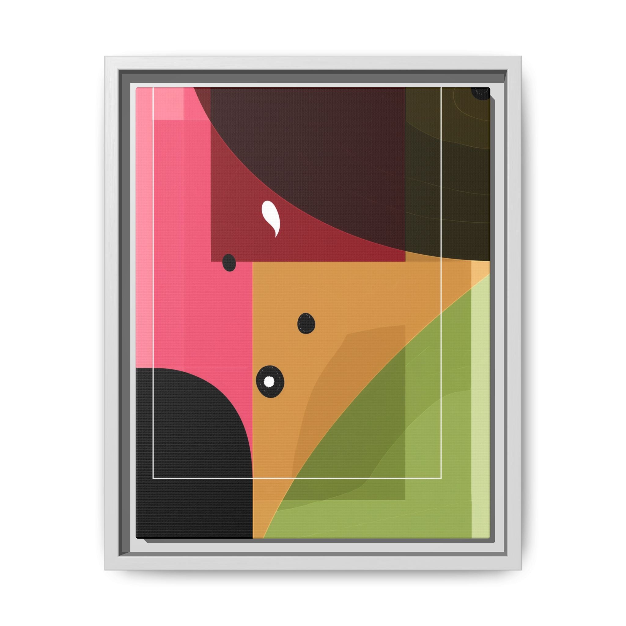 Geometric Convergence: Abstract Modernist Composition, Constructivist Color Blocking, Layered Geometric Design   |   Custom Orders Accepted