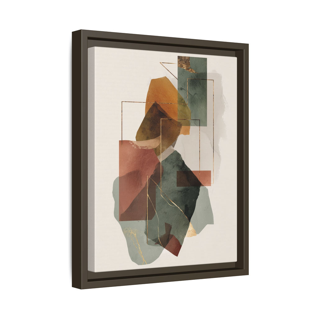 Harmonic Geometries: Architectural Abstraction, Earthy Palette, Minimalist Composition   |   Custom Orders Accepted