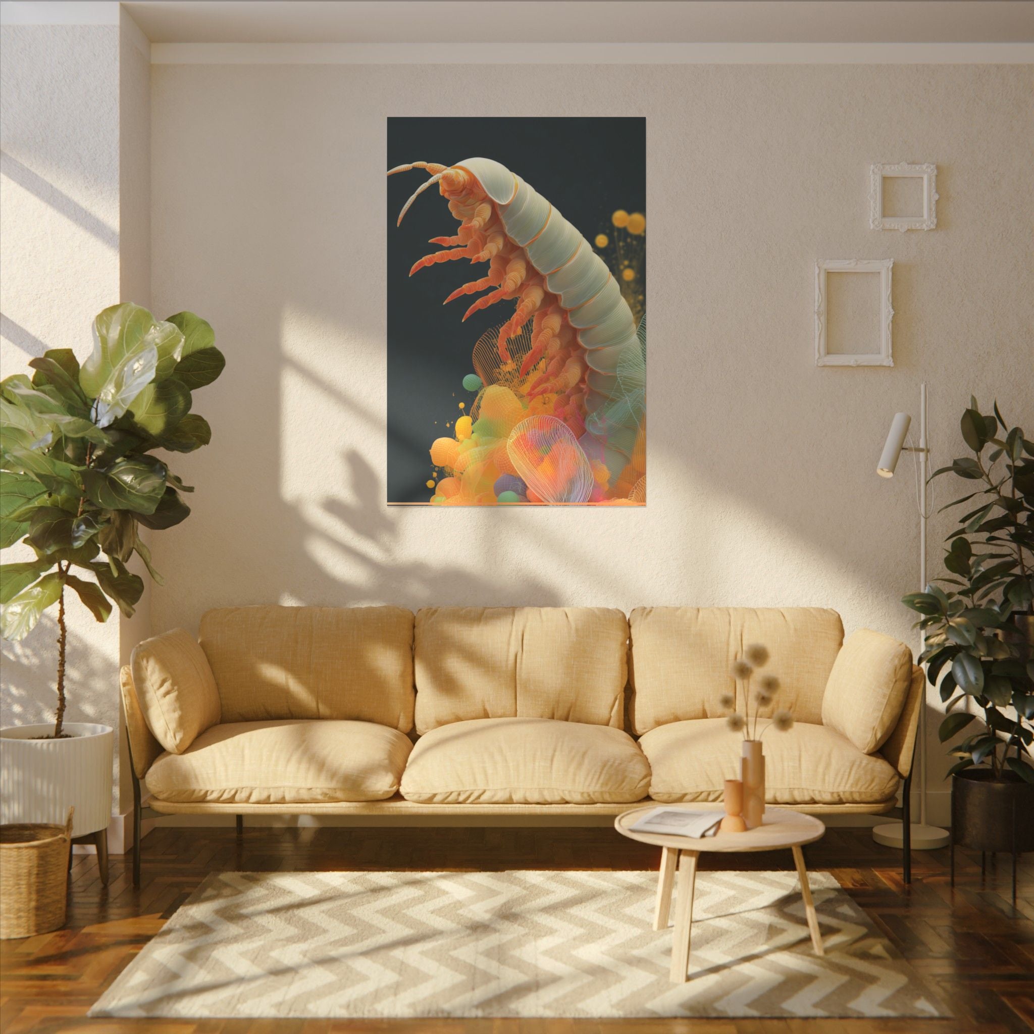 Biomechanical Dreamscape: Digital Insect Anatomy, Surreal 3D Illustration   |    Custom Orders Available