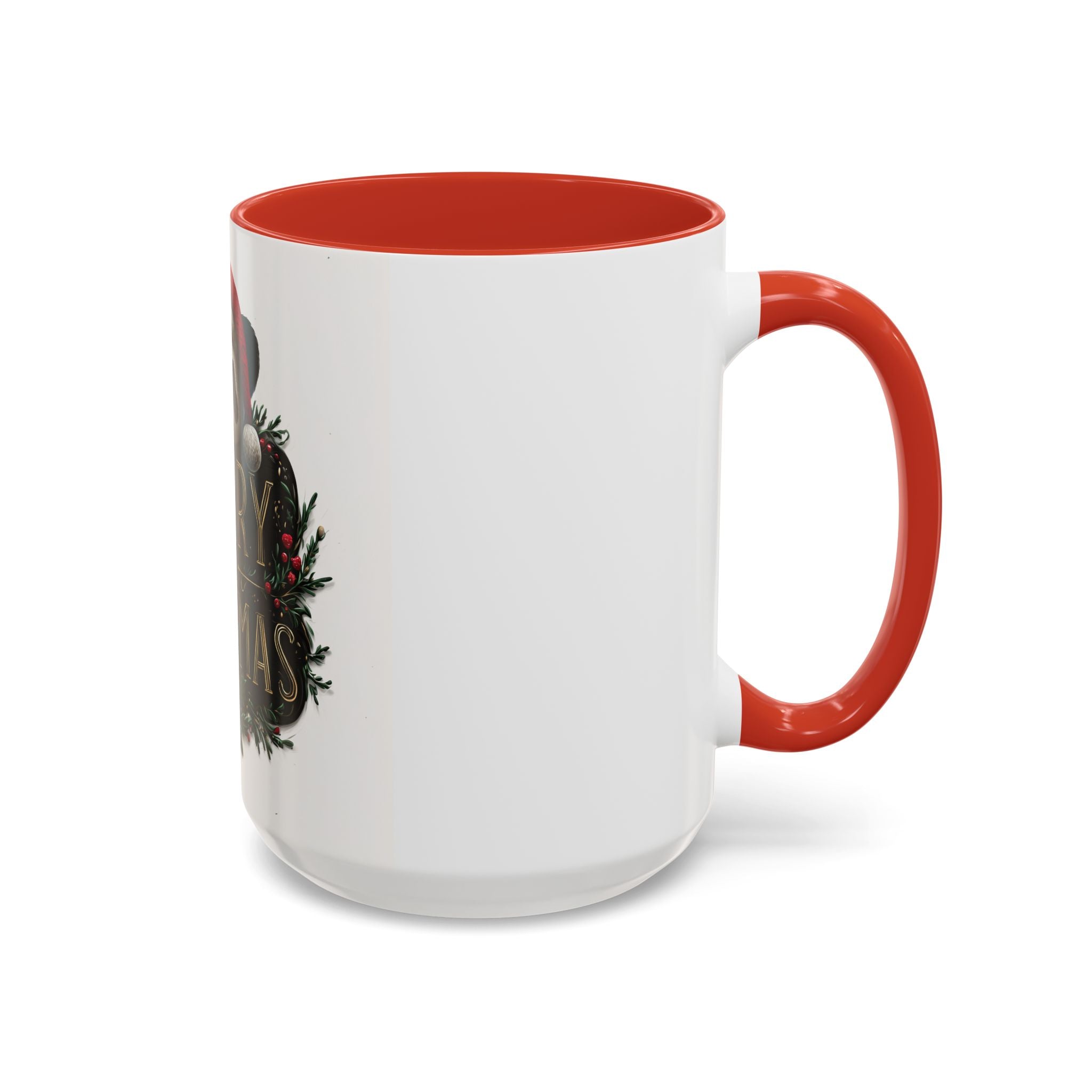 Merry Christmas Panda Coffee Mug - Holiday Gift, Ceramic Mug, Cute Panda Mug, Festive Drinkware, Christmas Decor