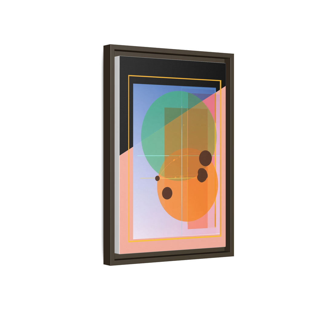 Geometric Harmony: Abstract Composition, Overlapping Shapes, Precision Design   |   Custom Orders Accepted