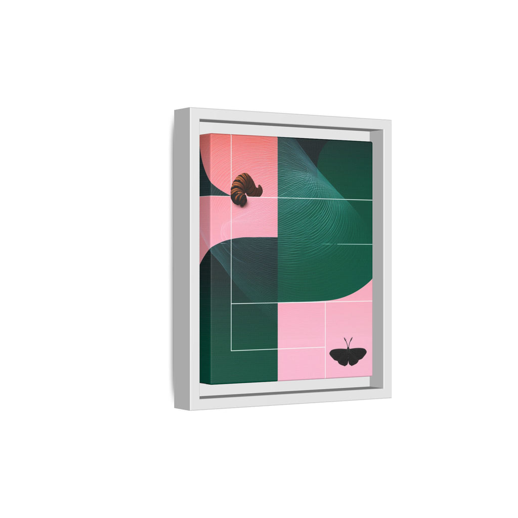 Metamorphic Geometric Framed Print : Abstract Graphic Design, Contemporary Digital Art Composition   |  Custom Orders Available