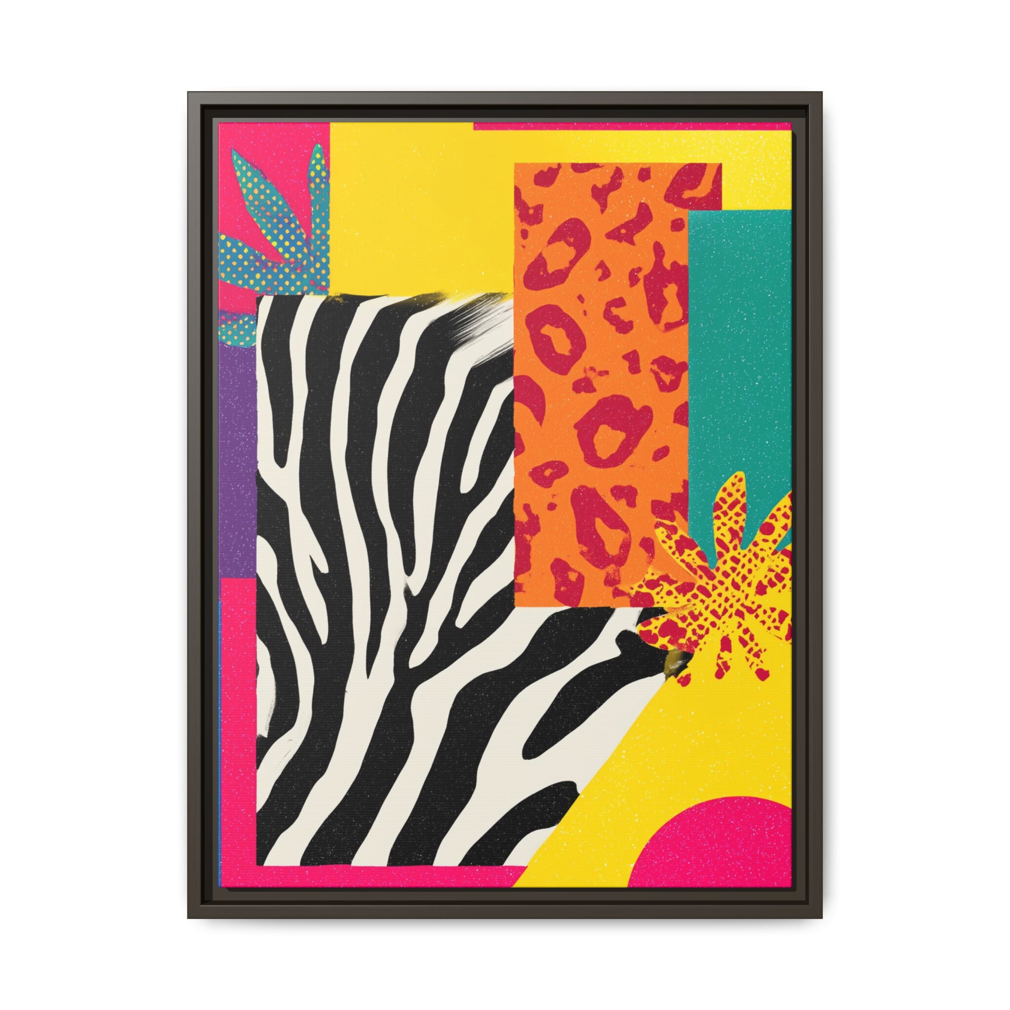 Vibrant Framed Art Print, Colorful Wall Decor, Modern Home Art, Statement Piece for Living Room, Unique Gift, Boho Decor