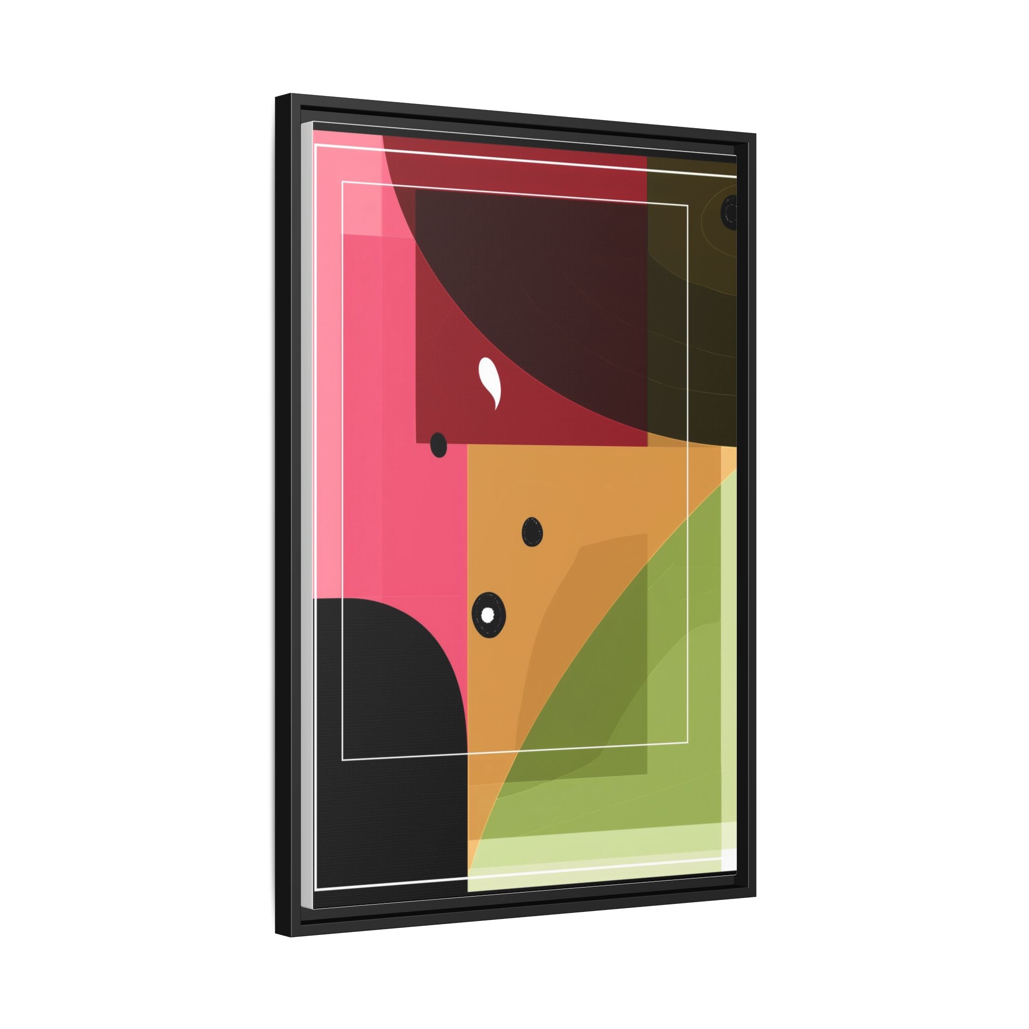 Geometric Convergence: Abstract Modernist Composition, Constructivist Color Blocking, Layered Geometric Design   |   Custom Orders Accepted