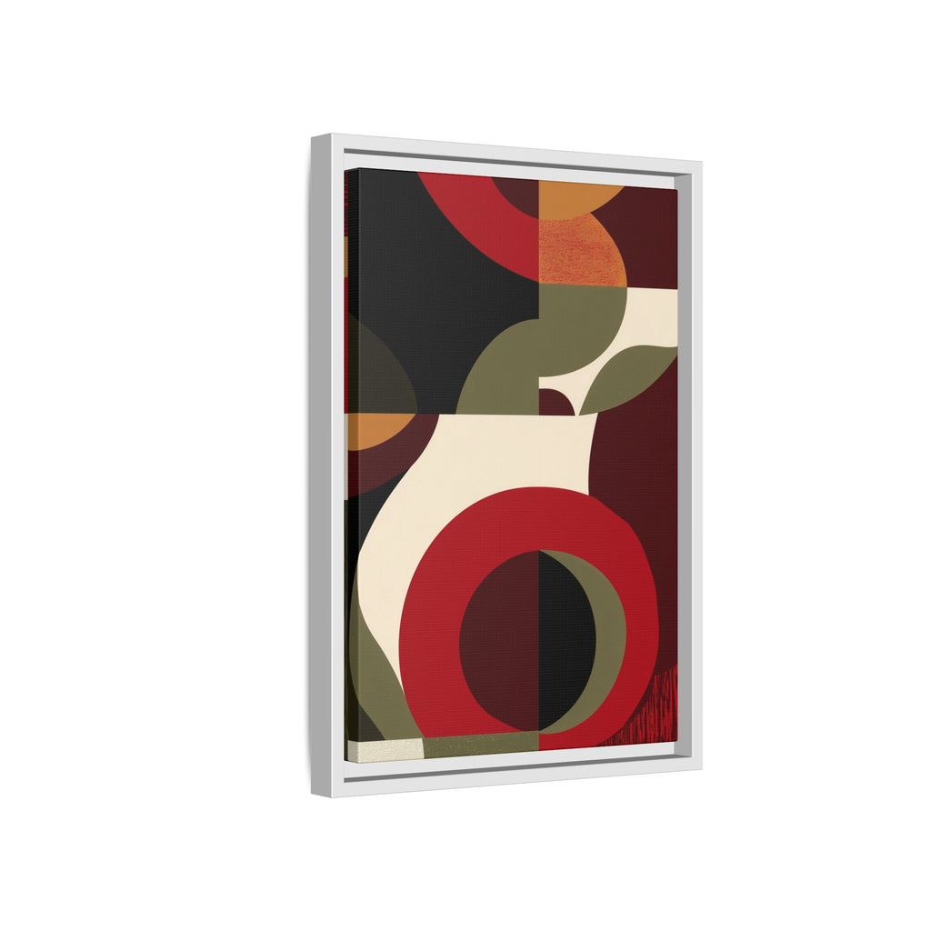 Geometric Intersections: Mid-Century Modern Design, Abstract Architectural Composition, Rhythmic Curved Forms   |   Custom Orders Accepted