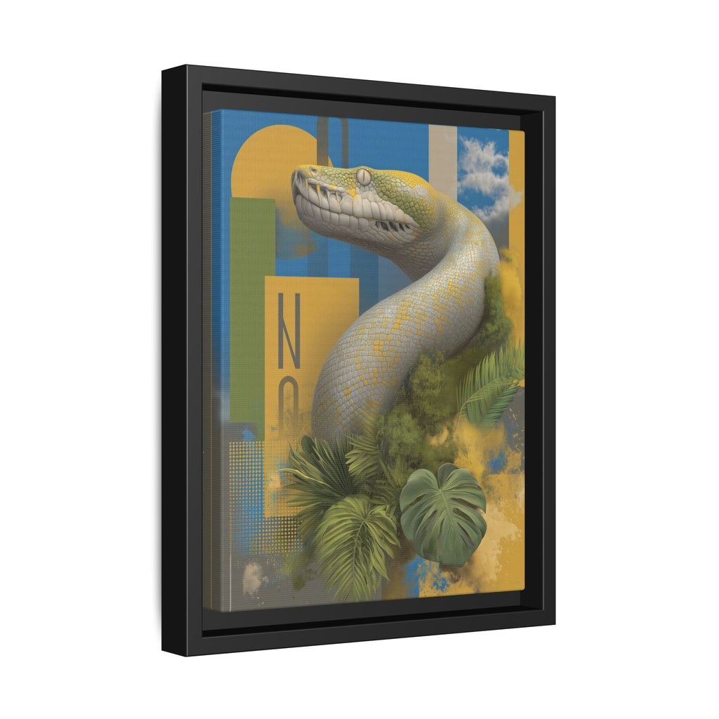 Serpent's Geometry: Tropical Realism, Digital Wildlife Composition   |    Custom Orders Available