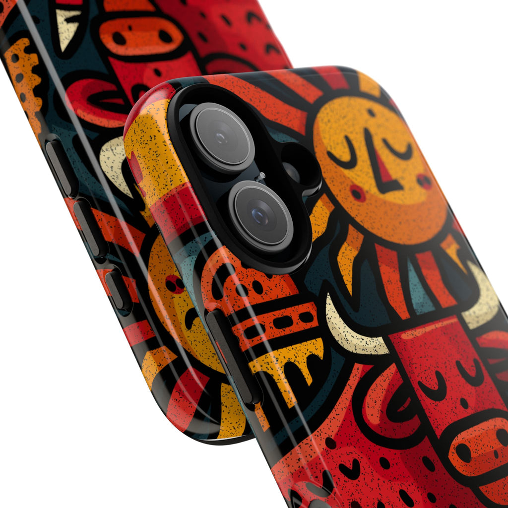 Spanish Phone Case featuring Bull | Tough Cases | Travel Gift, Art Lover's Accessory, Colorful Cover, Unique Design, Barcelona