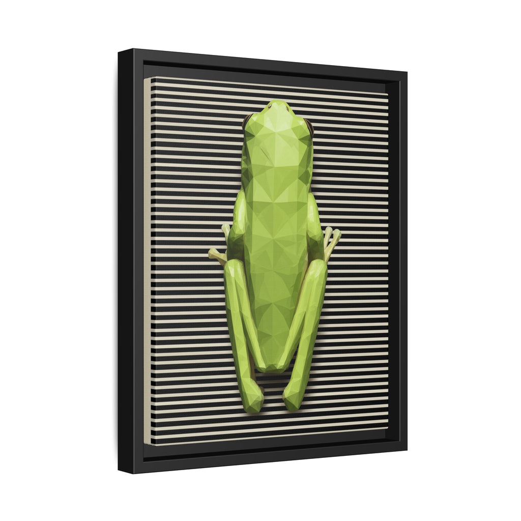 Geometric Amphibian: Low-Poly Frog Design, Digital Art Minimalism   |  Personalized & Custom Orders Available