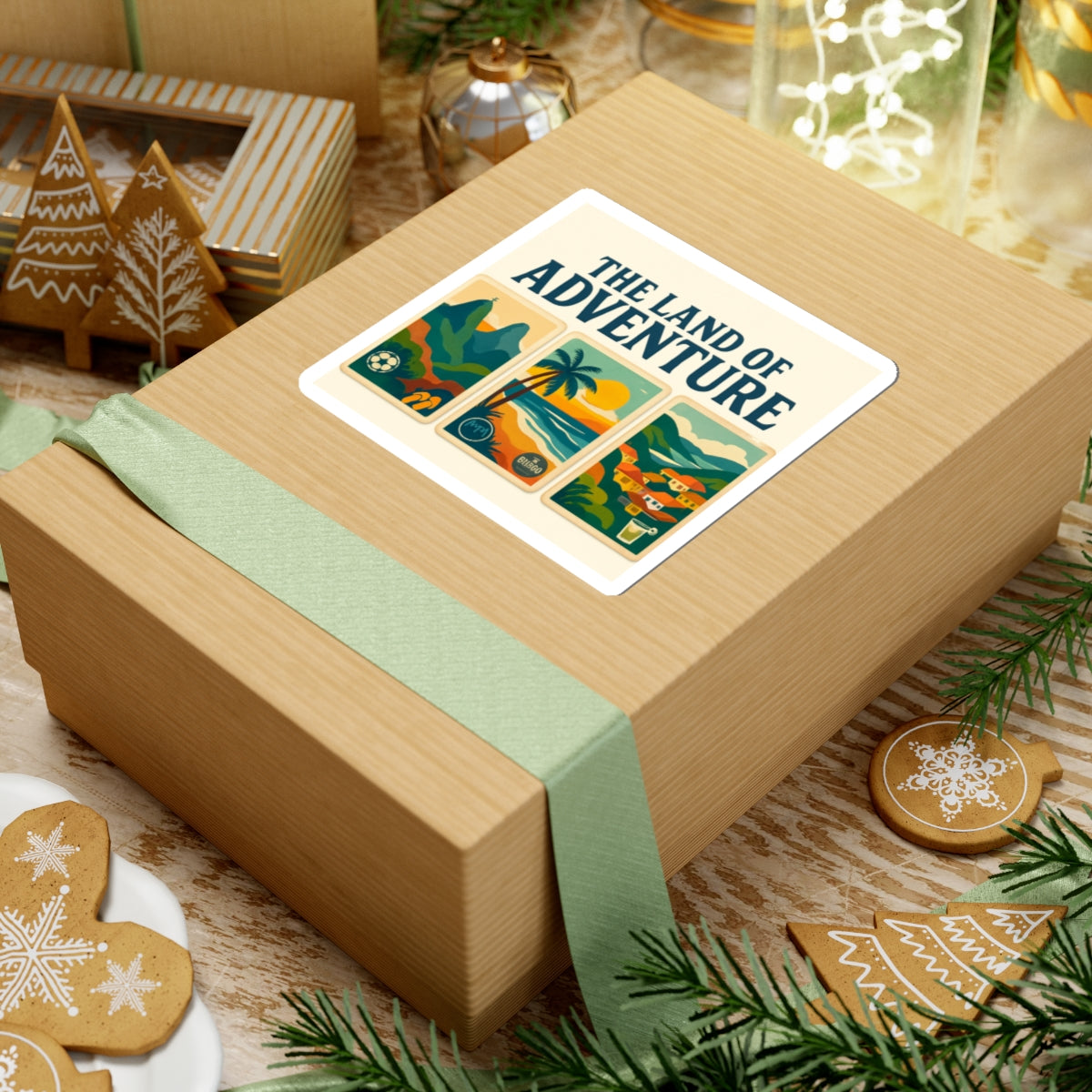 Adventure Kiss-Cut Stickers Rio De Janeiro Brazil